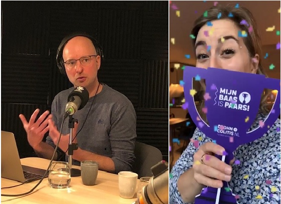 Tim de Wit en mijn baas is paars